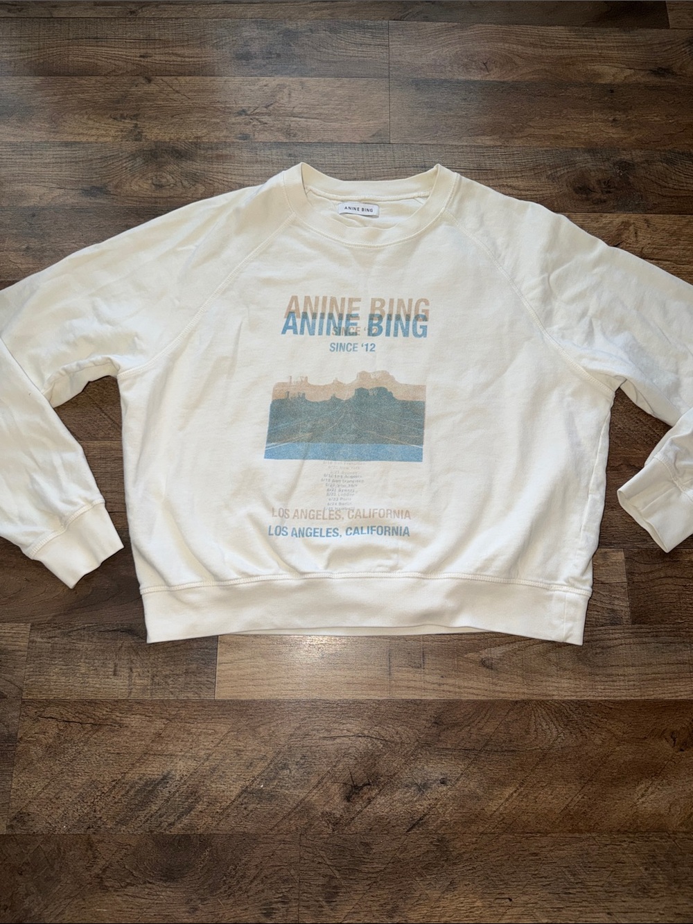 Arlo Desert Road Sweatshirt in White
ANINE BING - Picture 2 of 7